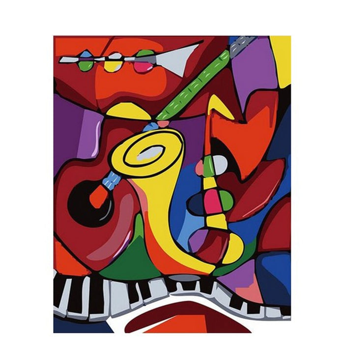 Pablo Picasso 'Musical Instruments' Paint by Numbers Kit
