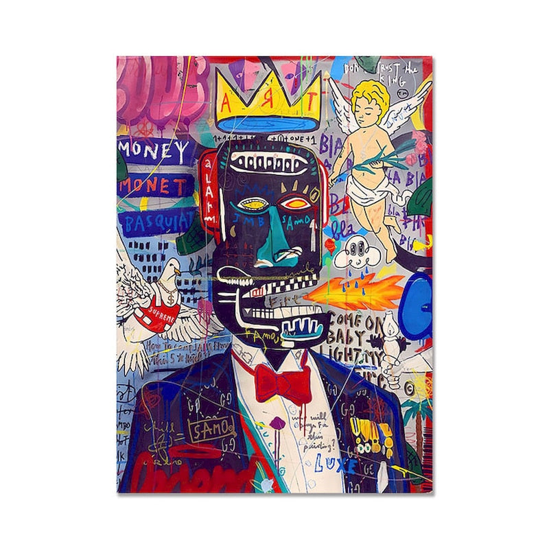 Abstract Street Art Paint by Numbers Kit
