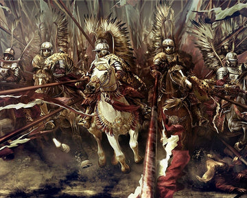 Polish Winged Hussars Paint by Numbers Kit