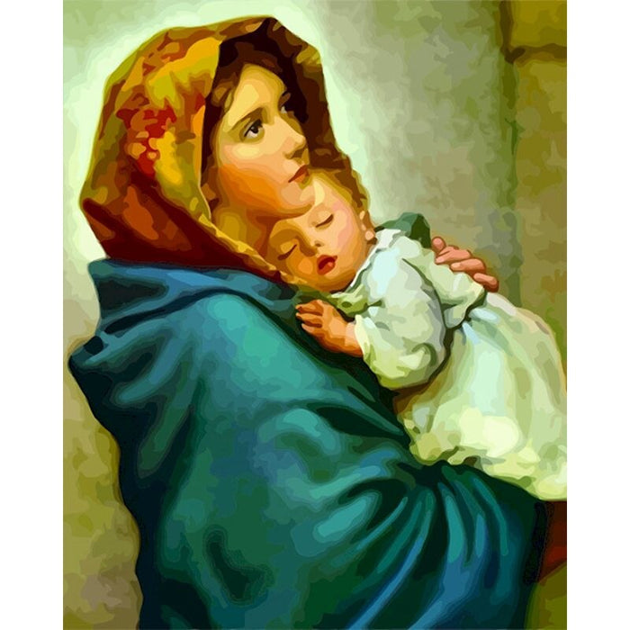 Virgin Mary 'Mary's Prayers' Paint By Numbers Kit