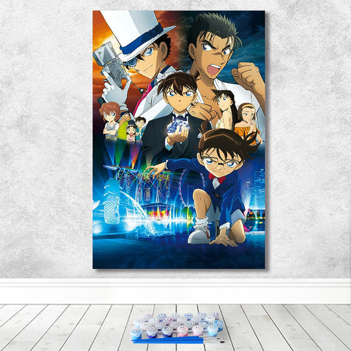 Detective Conan 'The Fist of Blue Sapphire' Paint By Numbers Kit