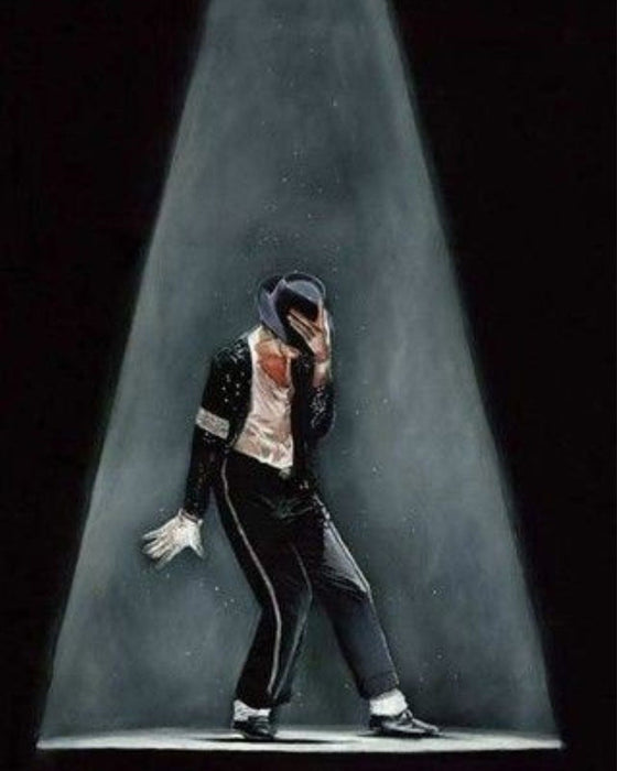 Michael Jackson 'Billie Jeans Spotlight' Paint by Numbers Kit
