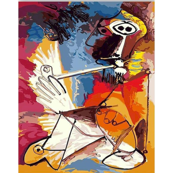 Pablo Picasso 'The Smoker' Paint by Numbers Kit