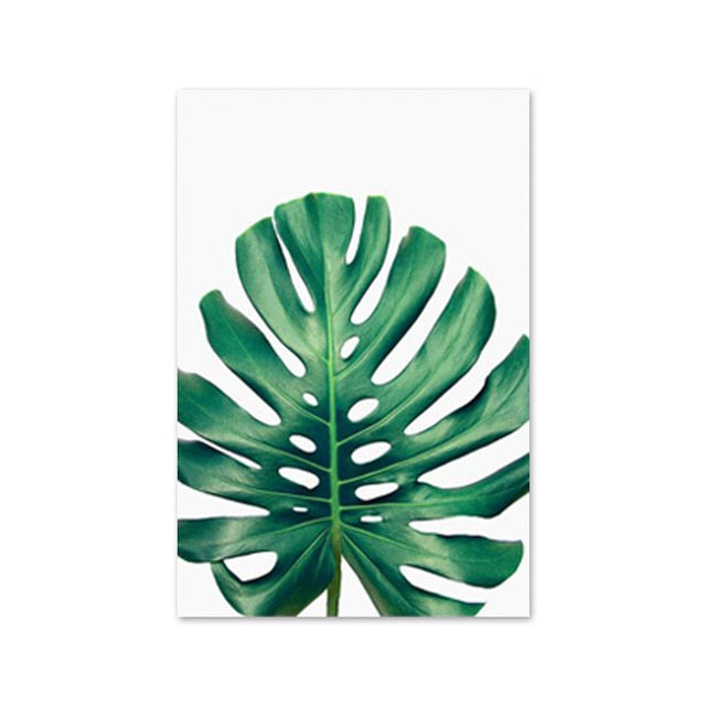 Green Plants 'Mural Green Leaf' Paint by Numbers Kit
