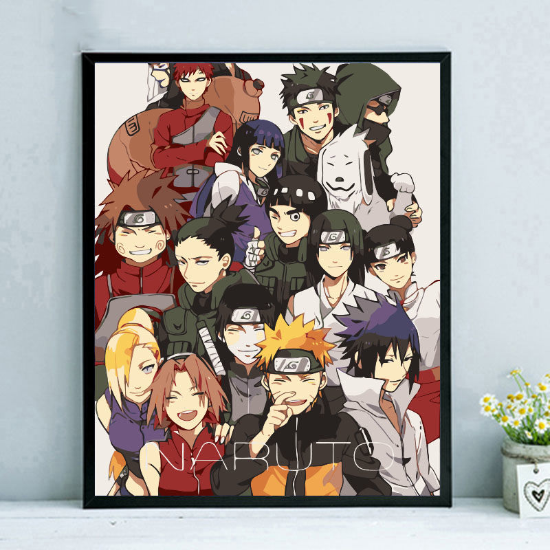 Naruto 'Naruto Konoha' Paint By Numbers Kit