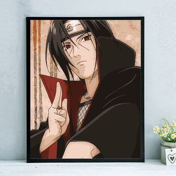 Naruto 'Itachi Mangekyou Sharingan' Paint By Numbers Kit