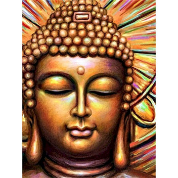 Buddha 'The Legendary Gold Buddha' Paint by Numbers Kit