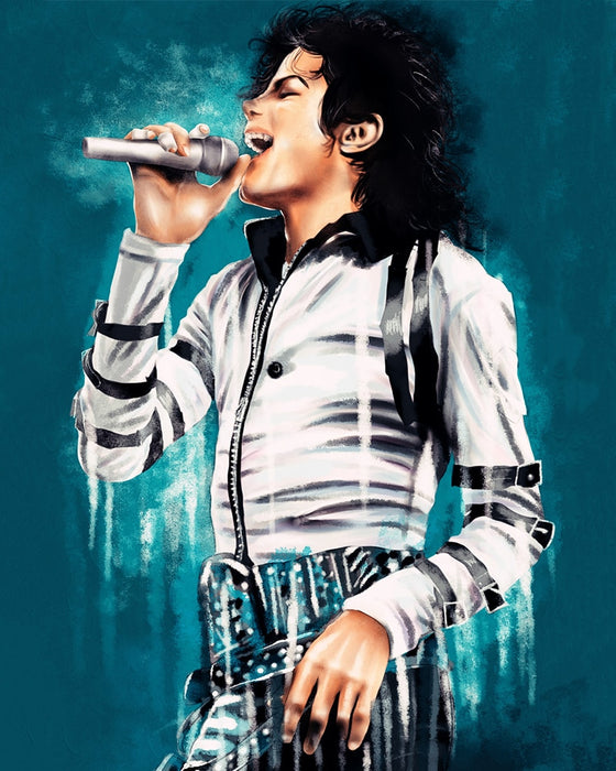 Michael Jackson 'Indelible Pop Legacy' Paint by Numbers Kit