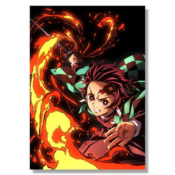 Demon Slayer 'Hinokami Kagura' Paint By Numbers Kit