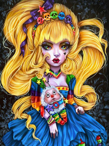 Kurtis Rykovich 'Rainbow Brite' Paint by Numbers Kit