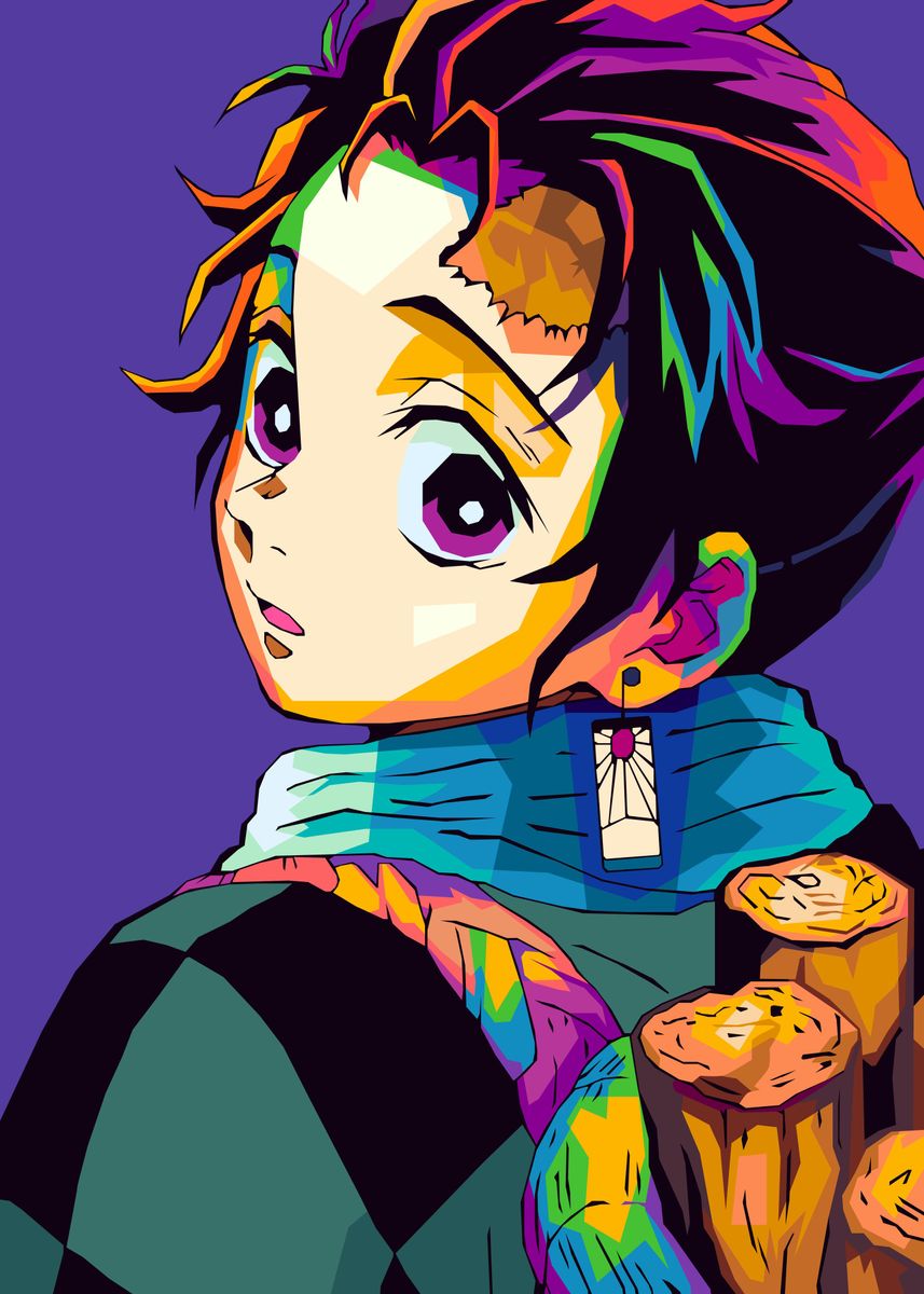 Demon Slayer 'Young Tanjiro' Paint By Numbers Kit