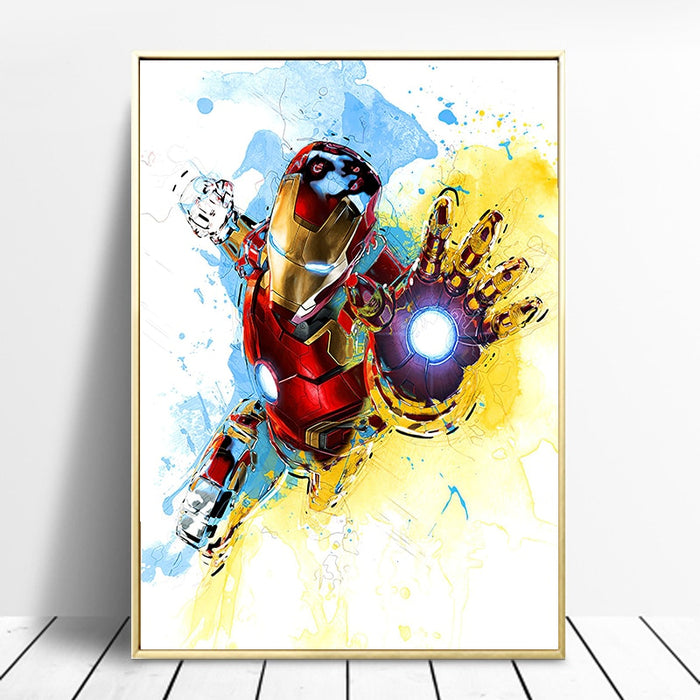 Iron Man 'Stark' Paint by Numbers Kit