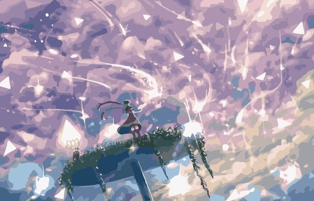 Your Name 'Wonderful Sky' Paint by Numbers Kit