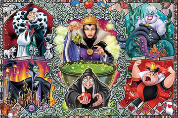 The Wicked Women of Fairytales Paint by Numbers Kit