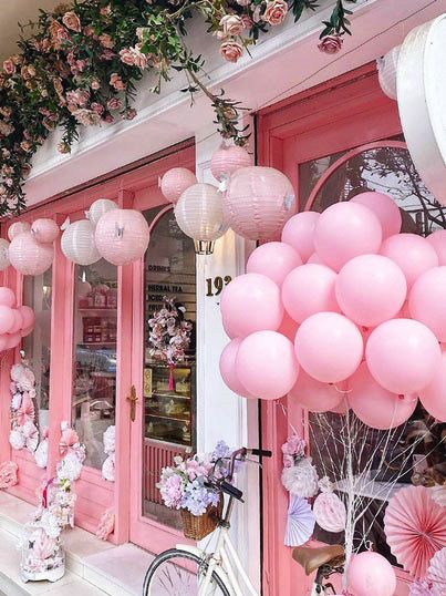 Pink Themed Little Shop Paint by Numbers Kit