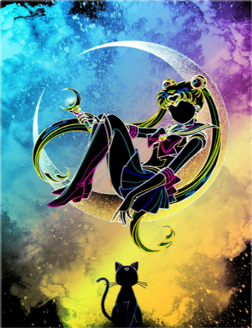 Sailor Moon 'Aurora Night' Paint By Numbers Kit