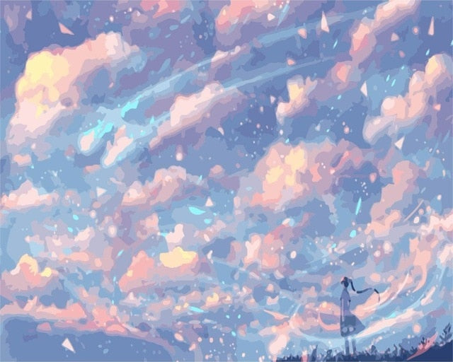 Your Name 'Wonderful Sky Ver 1.0' Paint by Numbers Kit