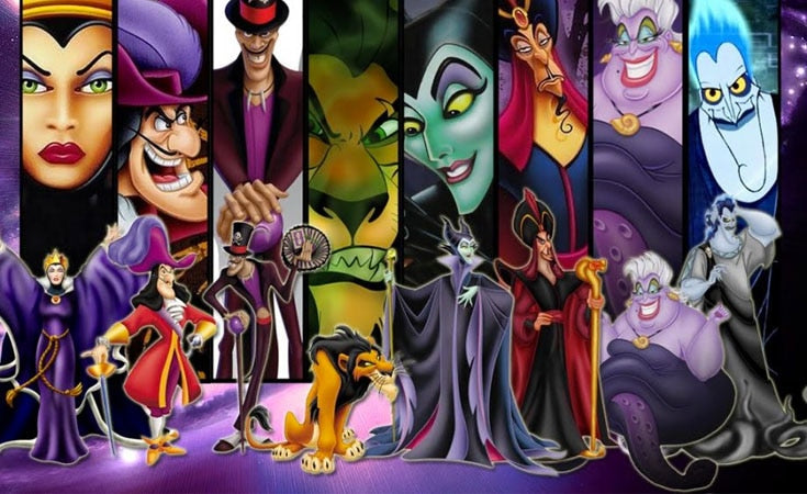 Disney Villains 'Hall of Fame' Paint by Numbers Kit — Lil Paint Shop