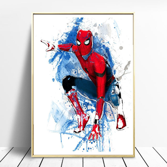 Spider Man 'Peter Parker' Paint by Numbers Kit