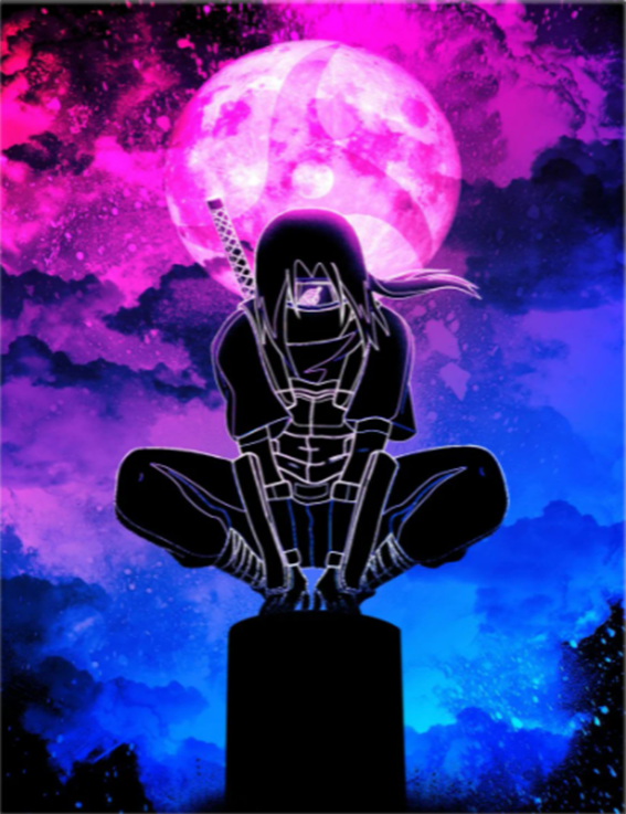 Naruto 'Itachi' Paint By Numbers Kit