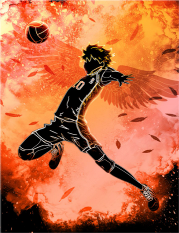 Haikyuu!! 'Hinata' Paint By Numbers Kit