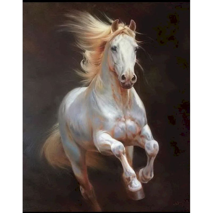 Horse Portrait 'Freedom from Entrapment' Paint by Numbers Kit