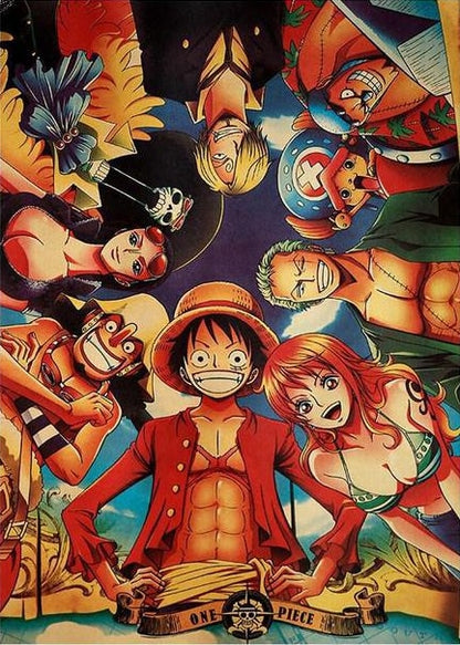 One Piece 'Pirates' Paint By Numbers Kit