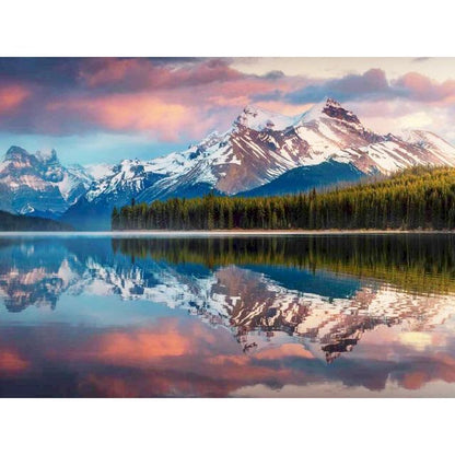 Grand Teton National Park 'Jackson Lake' Paint By Numbers Kit