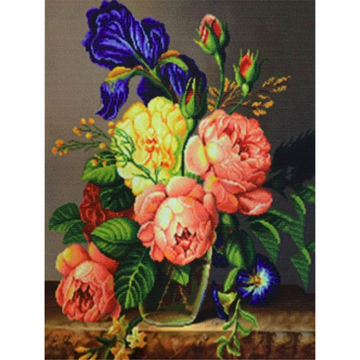 Flower Portrait 'Beautiful Peonies' Paint By Numbers Kit