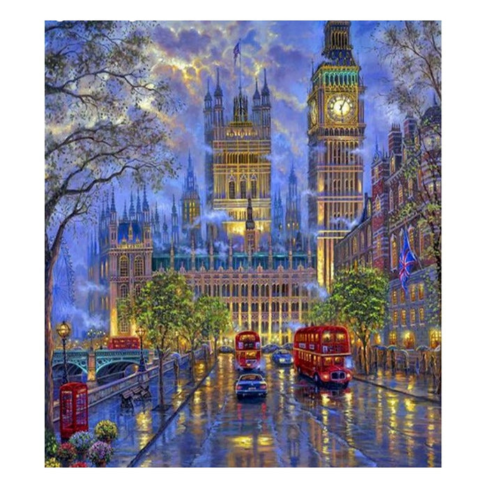 London 'Big Ben | Palace of Westminster' Paint By Numbers Kit