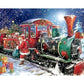 White Christmas 'Santa's Train' Paint By Numbers Kit