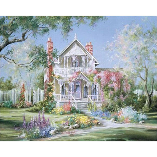 Countryside Cottage Paint By Numbers Kit