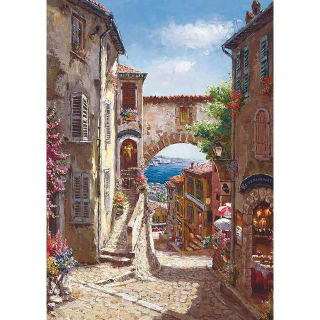 Italy 'Old Town by the Bay' Paint By Numbers Kit