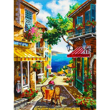 Italy 'Bellagio | Summer Breeze' Paint By Numbers Kit