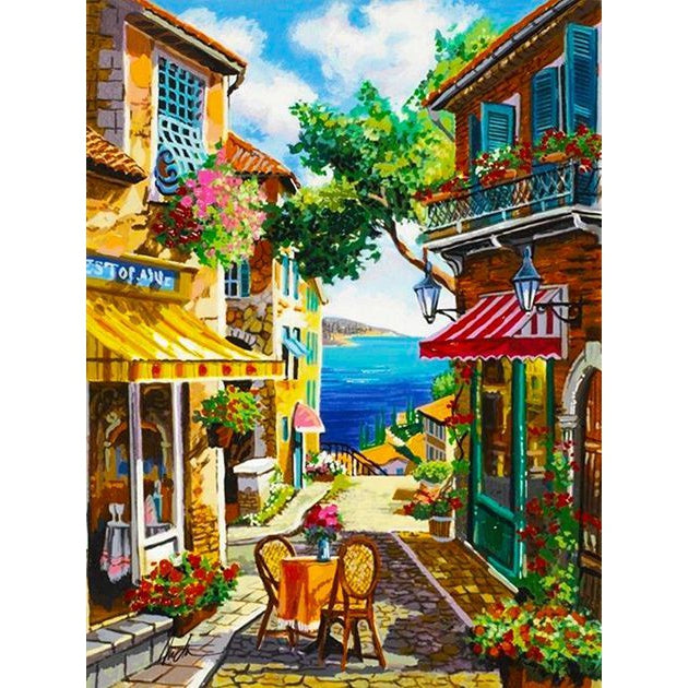 Italy 'Bellagio | Summer Breeze' Paint By Numbers Kit