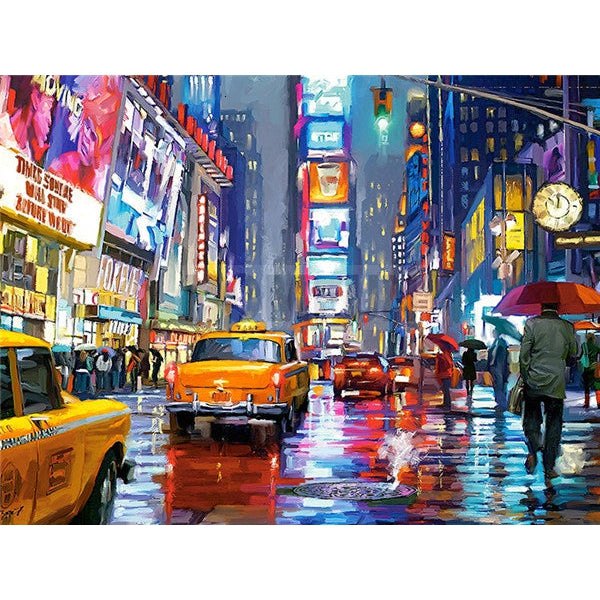 New York 'Times Square' Paint By Numbers Kit